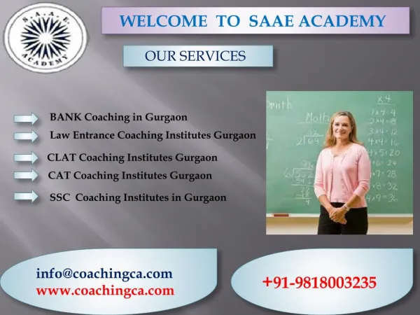 CAT Coaching Center in Gurgaon