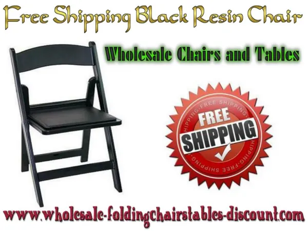 Free Shipping Black Resin Chair - Larry Hoffman