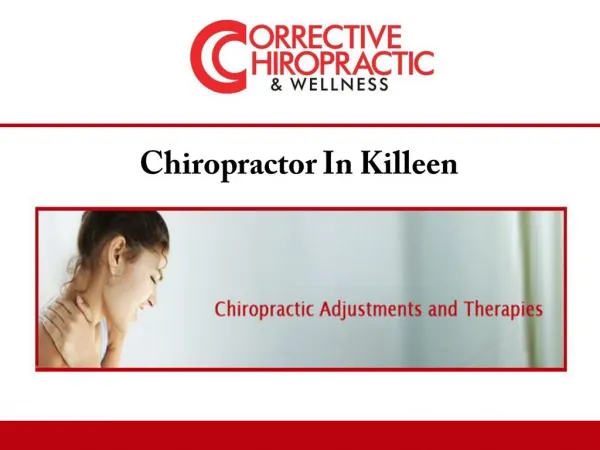 Chiropractor In Killeen