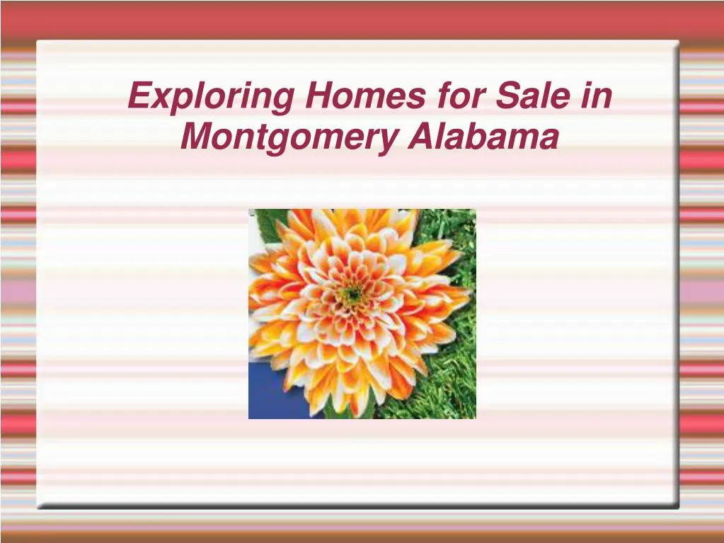 exploring homes for sale in montgomery alabama