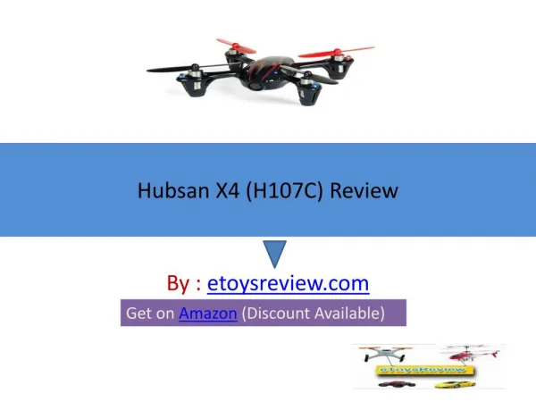 Hubsan x4 h107 c review