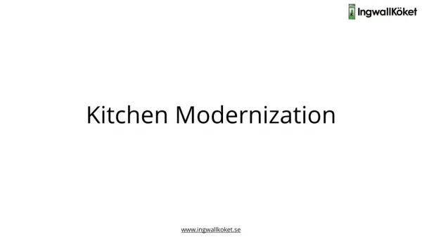 Kitchen Modernization