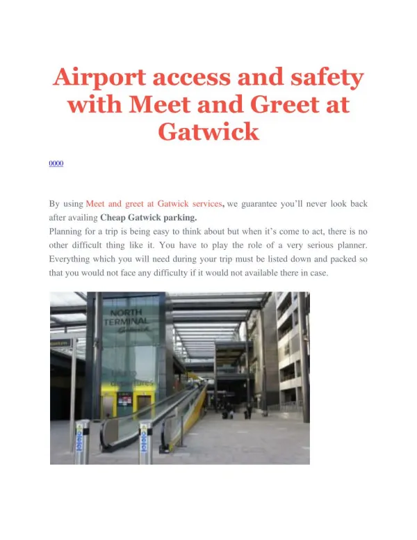 Airport access and safety with Meet and Greet at Gatwick.pdf