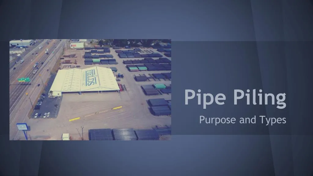 pipe piling