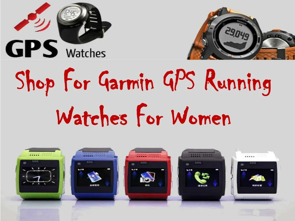 shop for garmin gps running watches for women