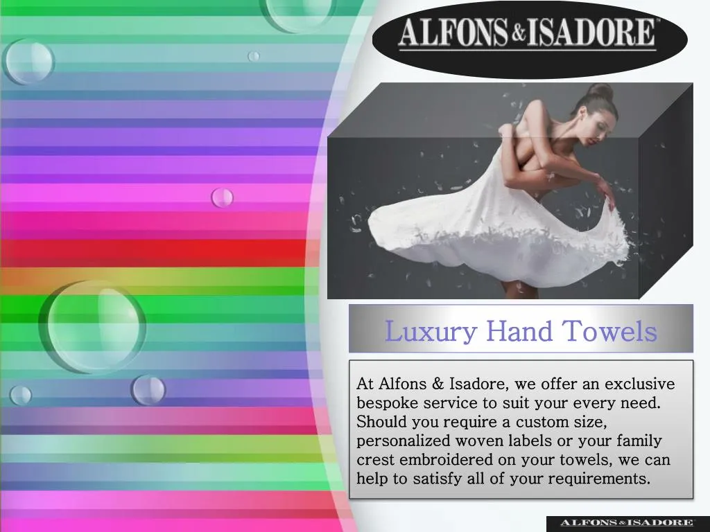 luxury hand towels