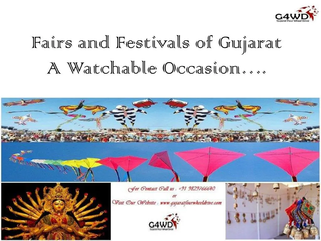 fairs and festivals of gujarat a watchable occasion