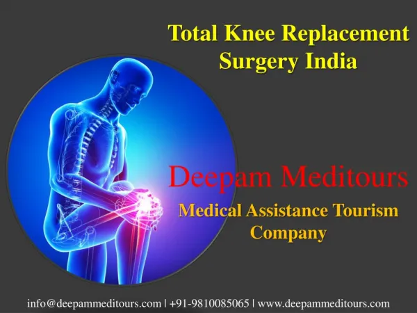 Total Knee Replacement Surgery India