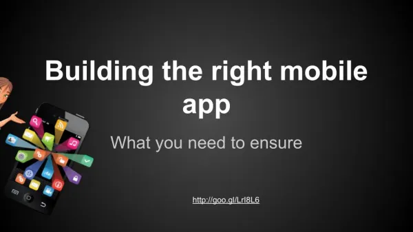 Building the right mobile app