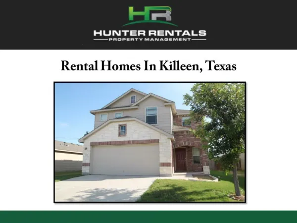 Rental Homes In Killeen, Texas