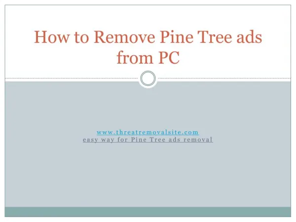 How to Block Pine Tree ads from PC