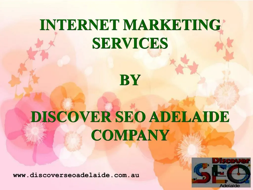 internet marketing services by discover seo adelaide company