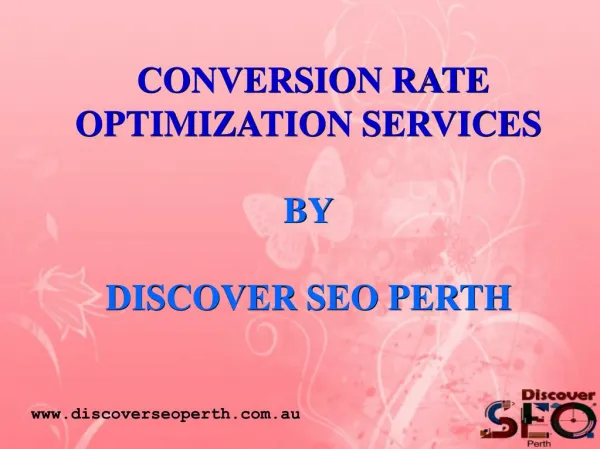 Conversion Rate Optimization Services in Perth