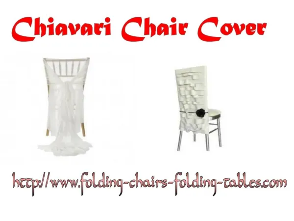 Chiavari Chair Cover