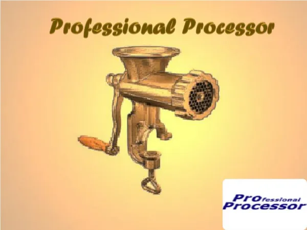 Meat Processing Equipment