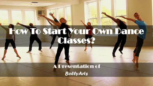 How To Start Your Own Dance Classes