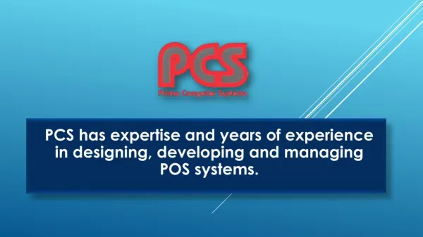 Prima Computer Systems - Expertise in Design, Develop and Manage POS System