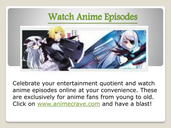 Anime online