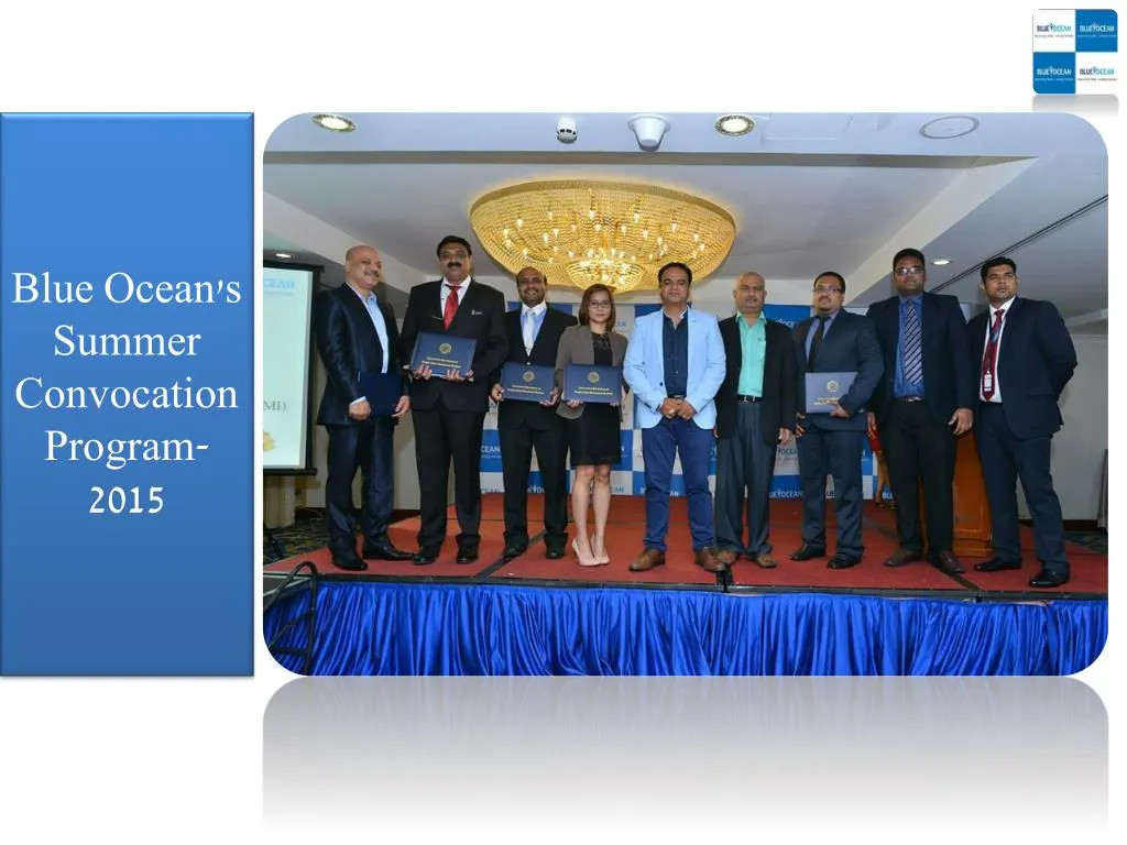 blue ocean s summer convocation program 2015