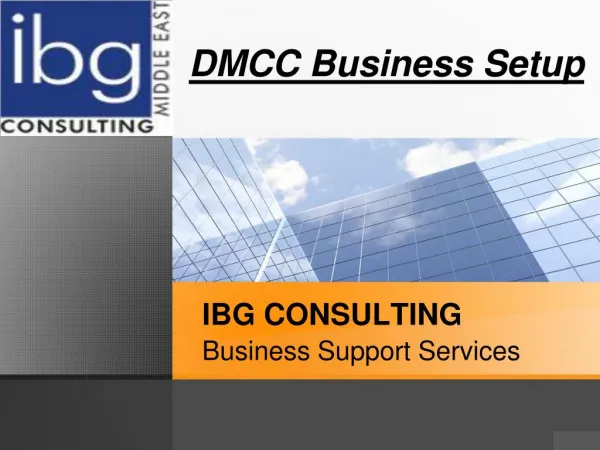 DMCC Business Setup