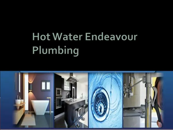 Hot Water Endeavour Plumbing