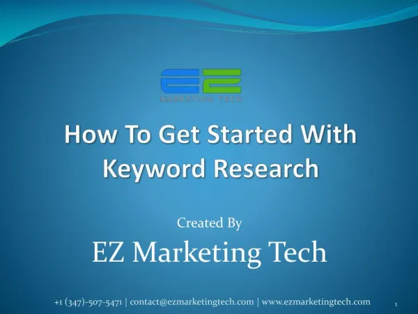 How To Get Started With Keyword Research