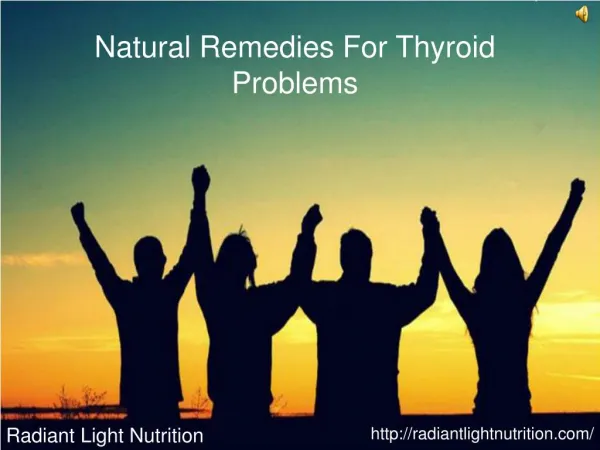 Natural Remedies for Thyroid Problems