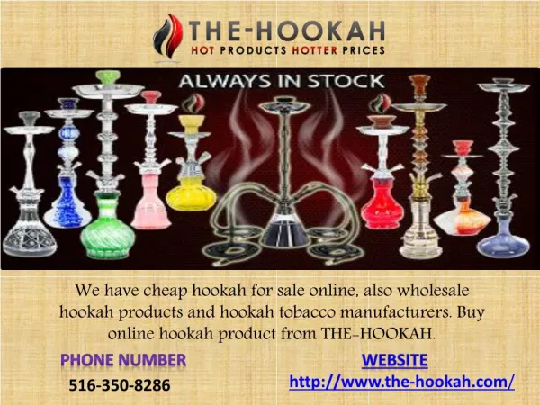 Buy MYA Hookah Online