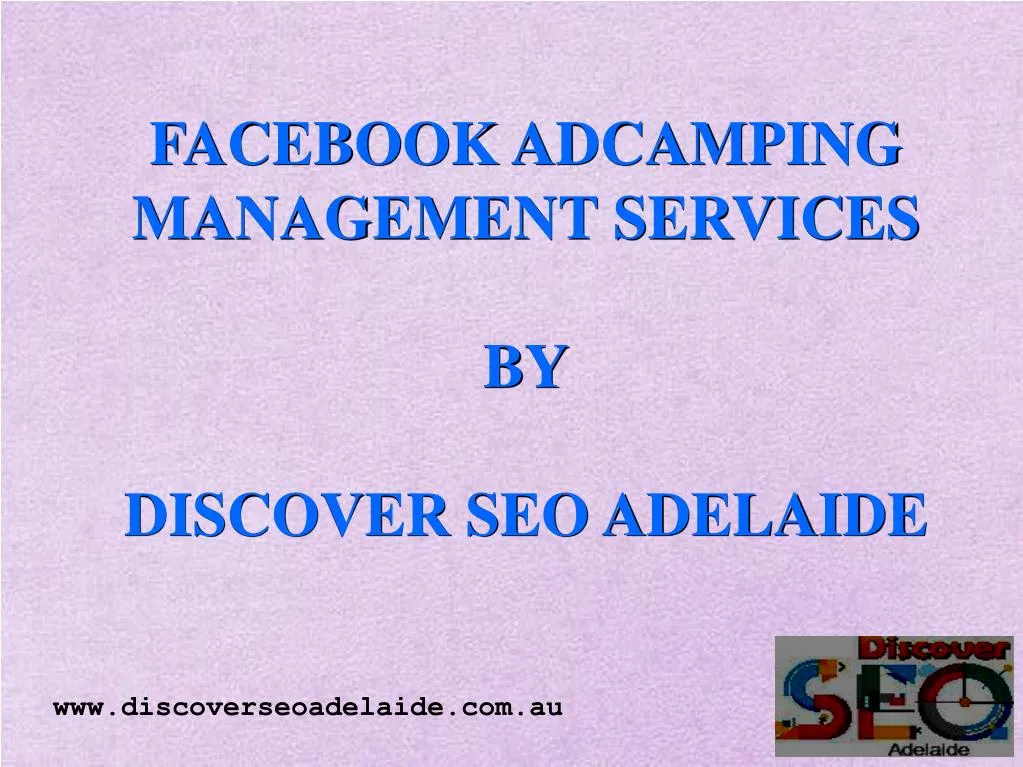 facebook adcamping management services by discover seo adelaide