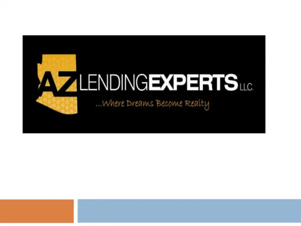AZ Lending Experts | Arizona Mortgage Brokers