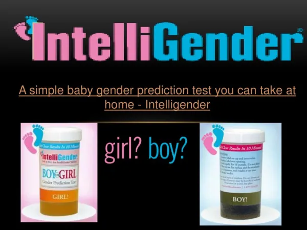 A simple baby gender prediction test you can take at home - Intelligender