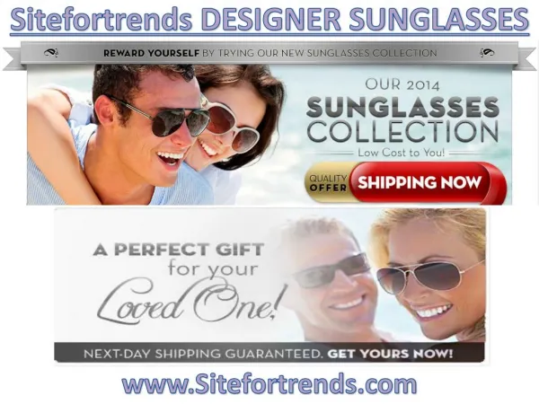 Sitefortrends (Sitefortrends.com) Designer Sunglasses