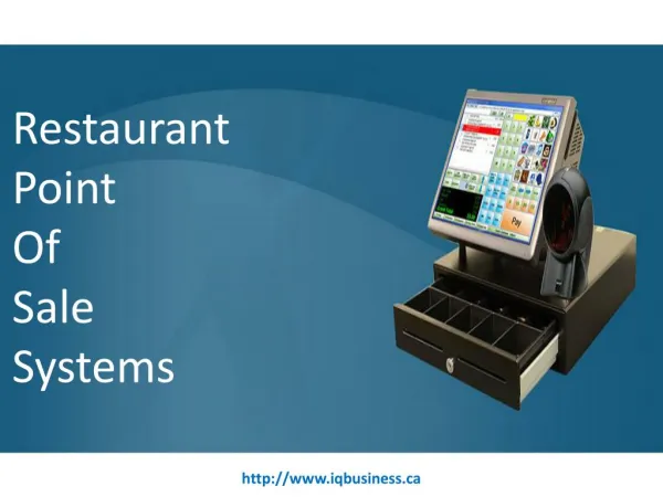 Restaurant Point of Sale Systems