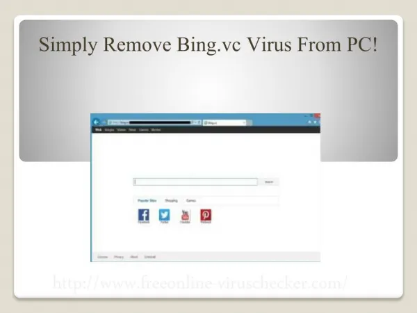 Get Rid Of Bing.vc Virus From PC Immediately