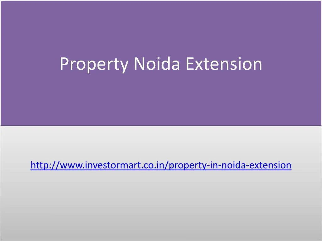 p roperty n oida extension
