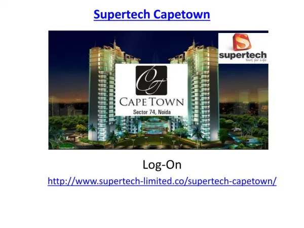 Supertech Capetown Housing Society