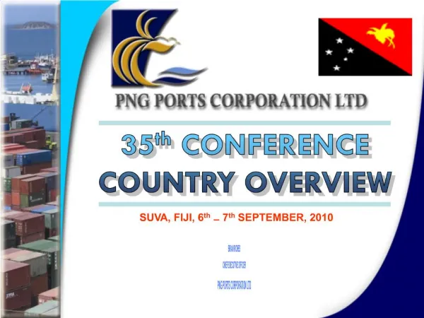 BRIAN RICHES CHIEF EXECUTIVE OFFICER PNG PORTS CORPORATION LTD