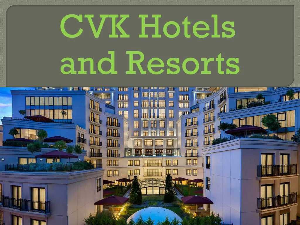 cvk hotels and resorts