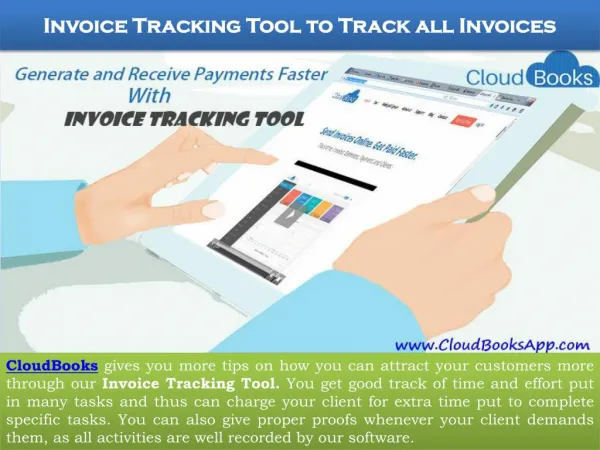 Invoice Tracking Tool | CloudBooks