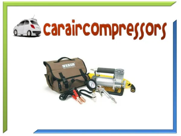 Car air compressor