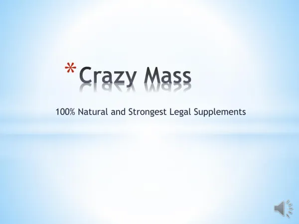 http://www.healthproducthub.com/crazy-mass-reviews