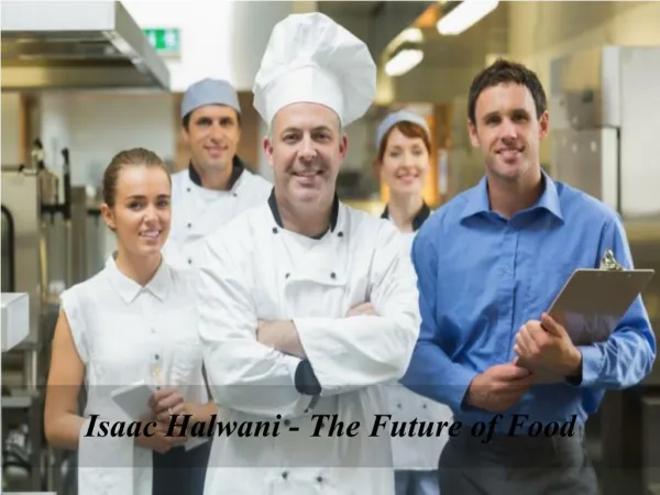 Isaac Halwani - The Future of Food