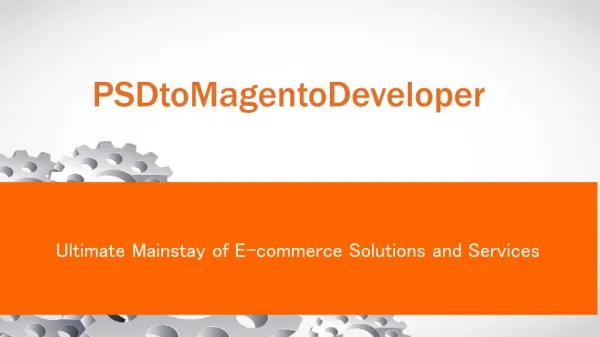 PSD to Magento Conversion Service Provider - PSDtoMagentoDeveloper