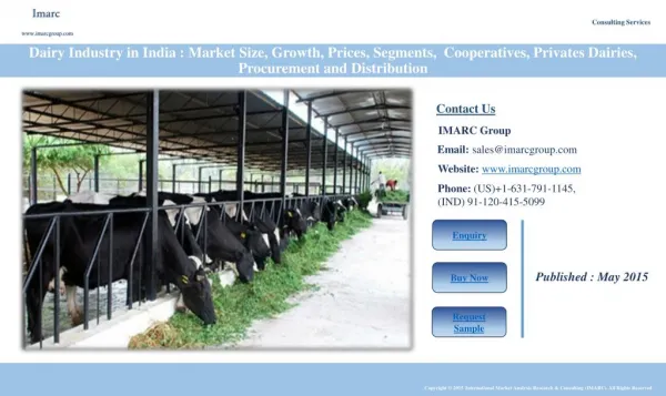 Dairy Industry in India: Growth of Value Added Products