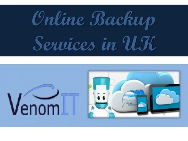 Online backup Service in UK