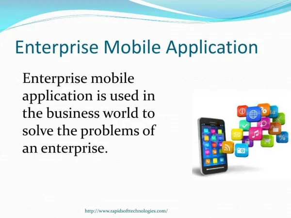 e nterprise m obile a pplication