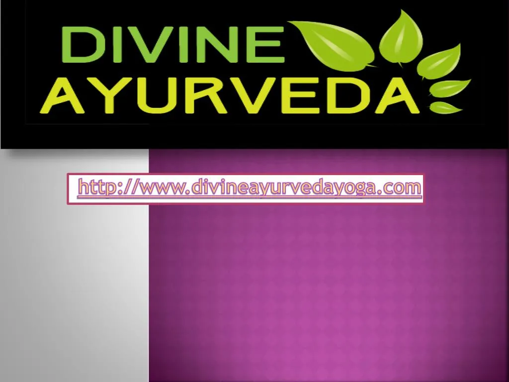 http www divineayurvedayoga com