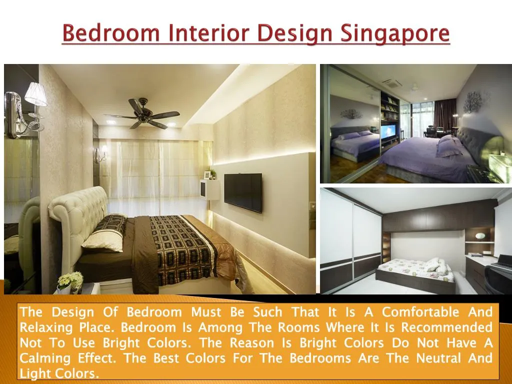 bedroom interior design singapore
