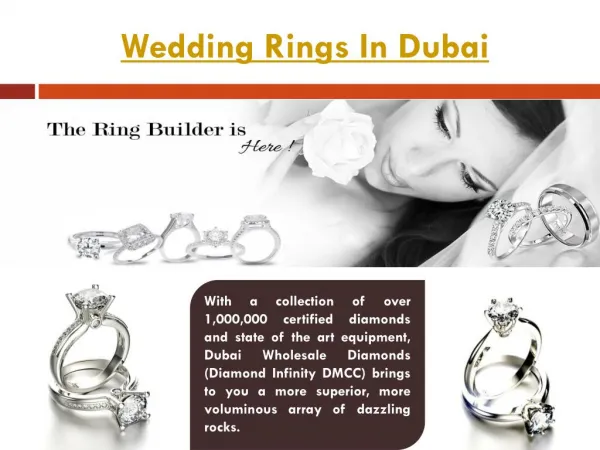 Wedding Rings Dubai