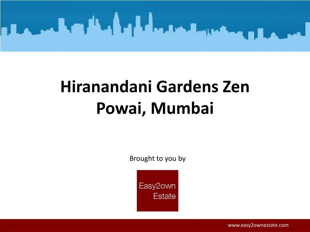 hiranandani gardens zen powai mumbai